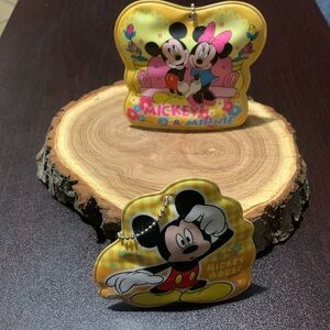 Vintage Disney Micky & Minnie Sawing Thread Set  Made in Korea 1999